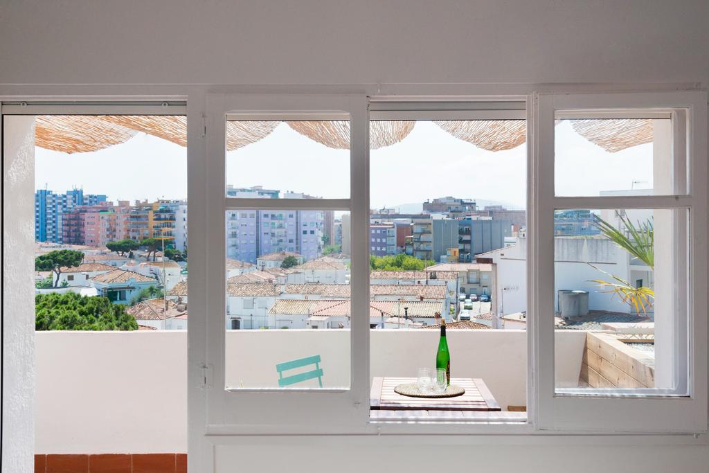 Apartamento Corall Blanes Bagian luar foto
