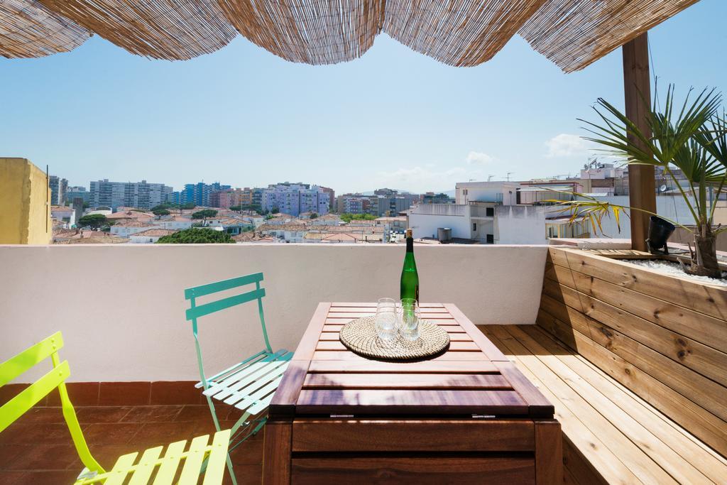 Apartamento Corall Blanes Bagian luar foto